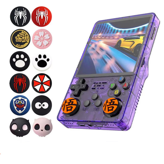 Enhance Your Gaming Experience with the Spider Thumb Stick Grip Cap for R36S, RG35XX H, R36H, and Retroid Pocket 5 - Stylish Silicone Joystick Covers